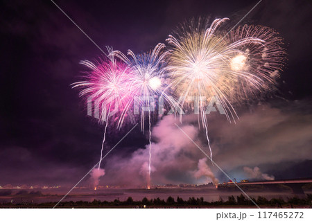 《新潟県》長岡花火大会・会場にて撮影 117465272