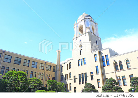 静岡県静岡市、静岡市役所本館の風景 117465356