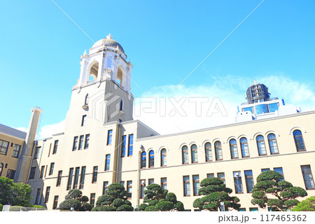 静岡県静岡市、静岡市役所本館の風景 117465362