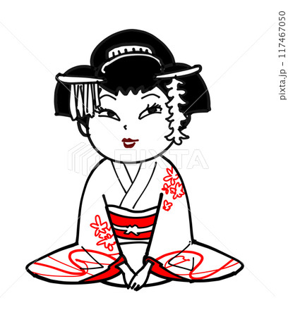 舞妓さん - あいさつ 117467050