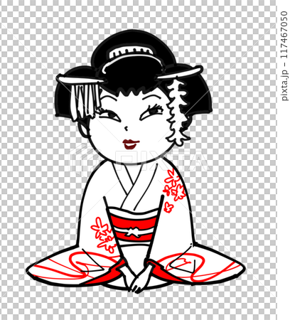 舞妓さん - あいさつ 117467050