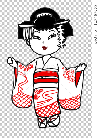 舞妓さん - 立ち振る舞い 117467055