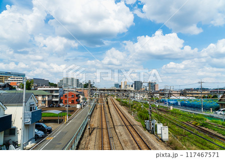 中央線　豊田駅付近 117467571