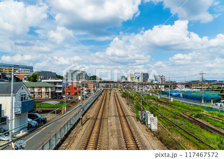 中央線　豊田駅付近 117467572