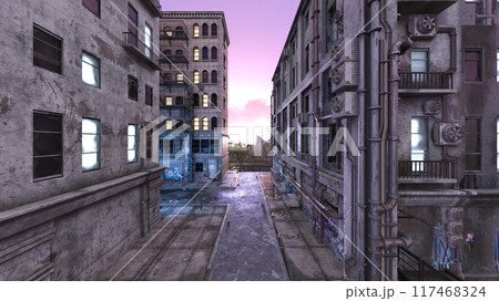 荒廃した都市 117468324