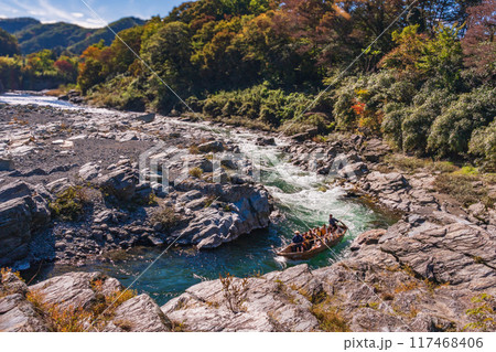 【埼玉県】秩父　長瀞　ライン下り 117468406