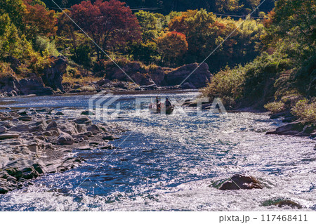 【埼玉県】秩父　長瀞　ライン下り 117468411