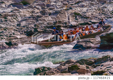 【埼玉県】秩父　長瀞　ライン下り 117468415