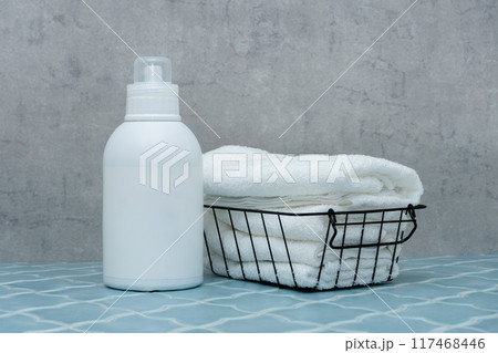 タオル　洗濯　洗剤　柔軟剤 117468446