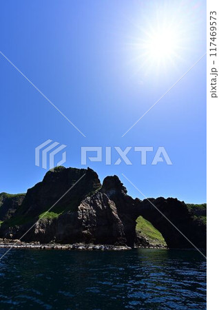 隠岐国賀海岸の景色 117469573