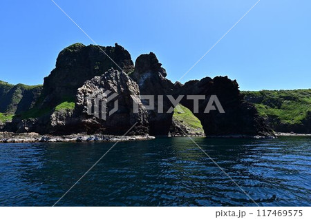 隠岐国賀海岸の景色 隠岐国賀海岸の景色 117469575