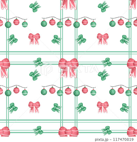 Christmas seamless pattern background  117470819