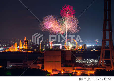 《三重県》長島温泉・大花火 《三重県》長島温泉・大花火 117471278