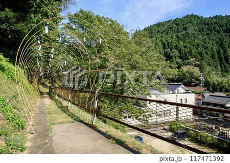 豊田市、増福寺の風鈴トンネル(小渡夢かけ風鈴) 豊田市、増福寺の風鈴トンネル(小渡夢かけ風鈴) 117471392