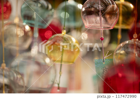 静岡県富士市の富知六所浅間神社 七夕風鈴祭り 静岡県富士市の富知六所浅間神社 七夕風鈴祭り 117472990