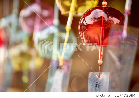 静岡県富士市の富知六所浅間神社 七夕風鈴祭り 117472994