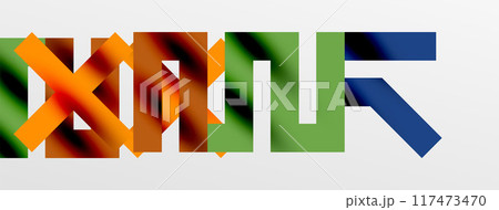 Colorful squares, lines minimal abstract background. Vector Illustration For Wallpaper, Banner, Background, Card, Book Illustration, landing page Colorful squares, lines minimal abstract background. Vector Illustration For Wallpaper, Banner, Background, Card, Book Illustration, landing page 117473470