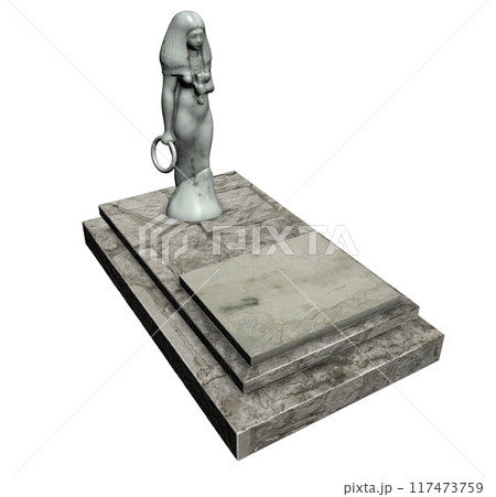 altar monument, 3d visualization, illustration 117473759