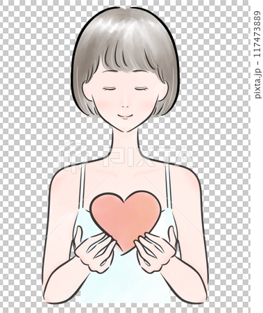 Heart Girl Black Bob Heart Girl Black Bob 117473889
