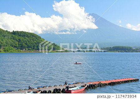富士山 河口湖 富士山 河口湖 117473934