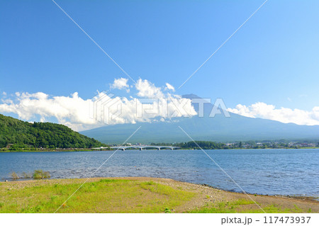 富士山　河口湖 117473937