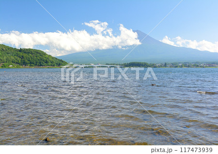 富士山 河口湖 富士山 河口湖 117473939