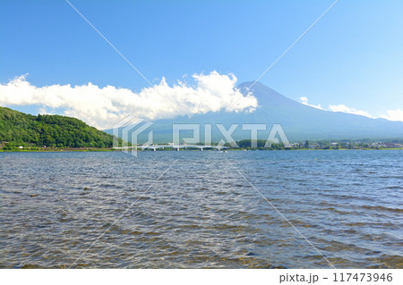 富士山 河口湖 富士山 河口湖 117473946