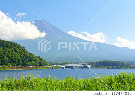 富士山　河口湖 117474010