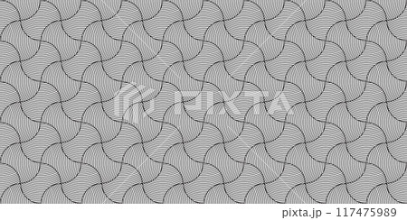 Modern geometric curve line seamless pattern abstract background vector illustration Modern geometric curve line seamless pattern abstract background vector illustration 117475989