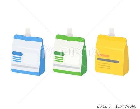 ゼリー飲料のイラスト ゼリー飲料のイラスト 117476069