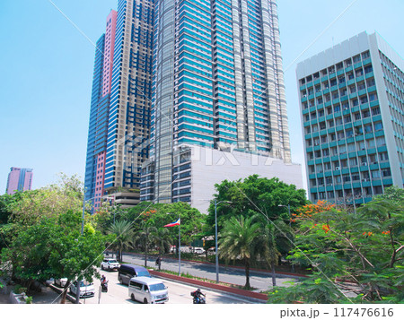 躍動するフィリピン - マニラ・ロハス大通り 　都市景観（2024年5月） 117476616