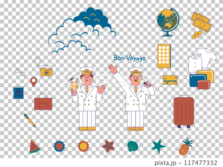 旅行のイラスト 117477332