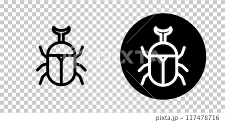 Beetle icon material 117478716