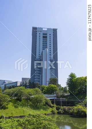 【縦写真】法政大学　市ヶ谷キャンパス 117479225