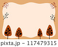 秋の森のイラスト 117479315