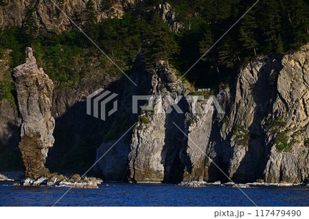 遊覧船から見た隠岐の島 117479490