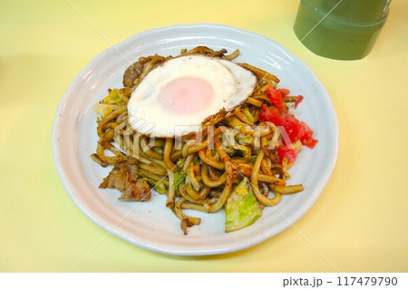 【福岡県北九州市】鳥町食道街 和洋中華料理「赤ちゃん食堂」の焼うどん 【福岡県北九州市】鳥町食道街 和洋中華料理「赤ちゃん食堂」の焼うどん 117479790