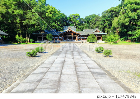 【香川県】香川縣護國神社（香川県護国神社）讃岐宮・拝殿　 117479848
