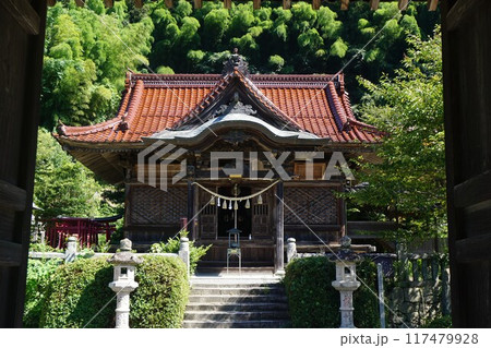 岡山県真庭市勝山にある十一面観音菩薩を本尊とする曹洞宗の寺院「化生寺 玉雲宮」:玉雲宮 岡山県真庭市勝山にある十一面観音菩薩を本尊とする曹洞宗の寺院「化生寺 玉雲宮」:玉雲宮 117479928