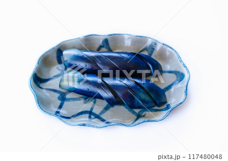 千両茄子の塩漬け 千両茄子の塩漬け 117480048
