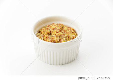 粒マスタード 117480309