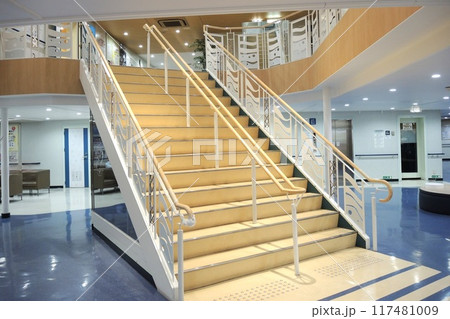 名門大洋フェリー「フェリーおおさかⅡ」のエントランスと階段 117481009