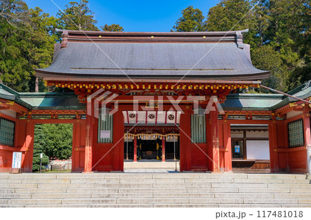 宮城県塩竈市 志波彦神社 神門 117481018
