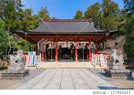 宮城県塩竈市 志波彦神社 拝殿 117481021