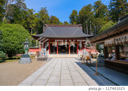 宮城県塩竈市 志波彦神社 拝殿 117481023