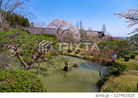宮城県塩竈市 鹽竈神社、志波彦神社境内の庭園 御神苑 117481028