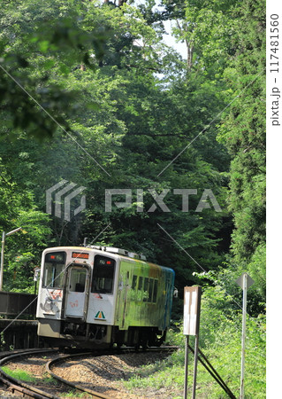 塔のへつり駅　会津鉄道 117481560