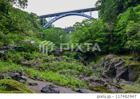 【九州・宮崎】阿蘇山の火山活動によってできた高千穂峡。浸食された断壁や真名井の滝など美しい峡谷でした 117482947