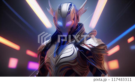 近未来のメタルヒーロー 117483311