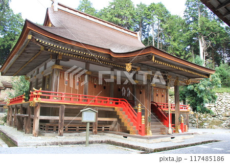 日吉大社の東本宮本殿（国宝） 117485186